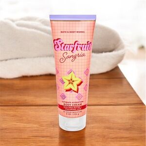 New Bath & Body Works Starfruit Sangria Body Cream